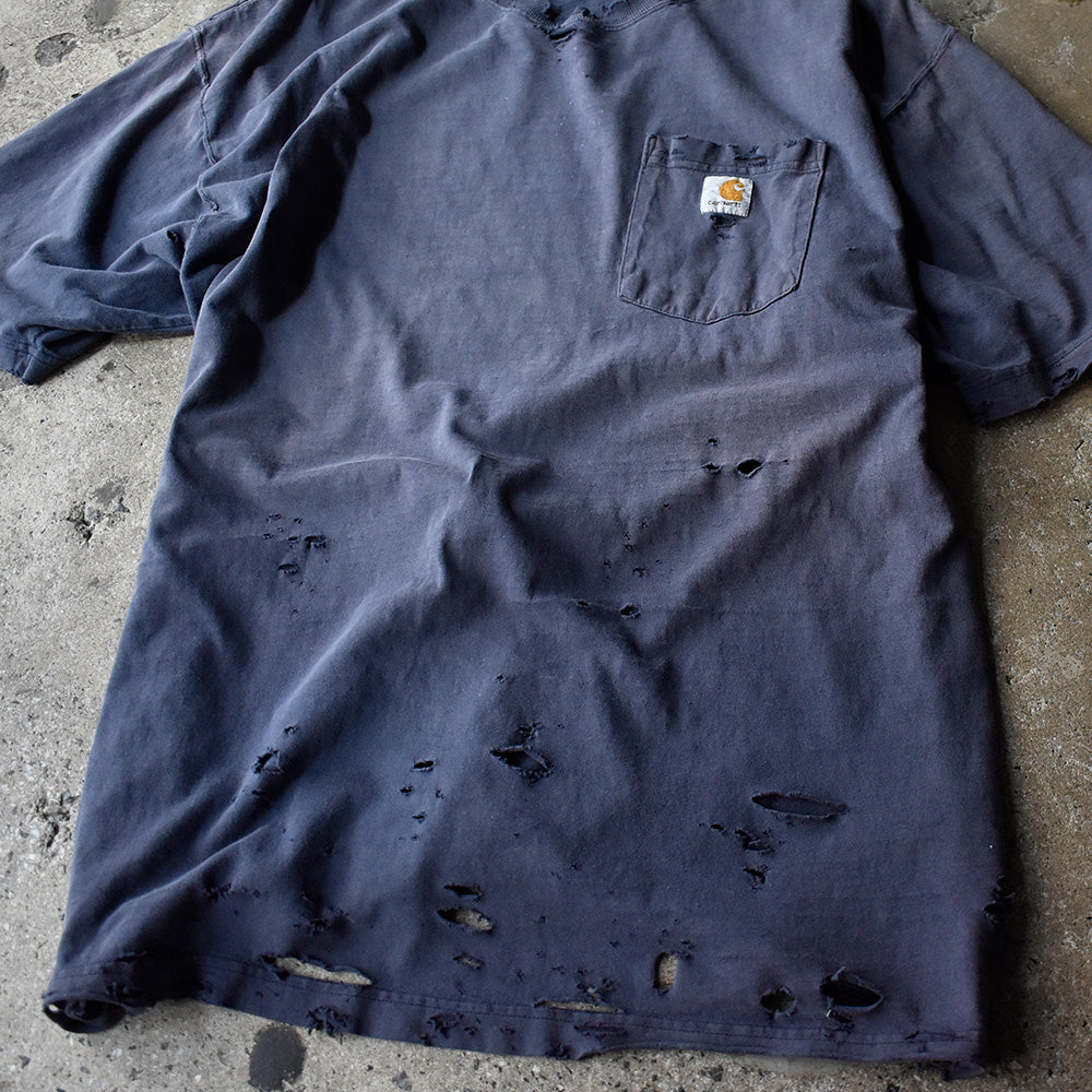 Y2K ボロ! Carhartt ポケットTシャツ 250429H
