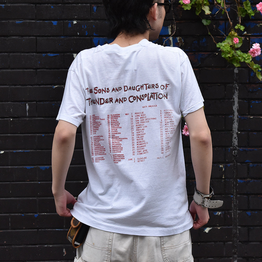 80's New Model Army/ニュー・モデル・アーミー "Thunder and Consolation" Tour Tee 230509H