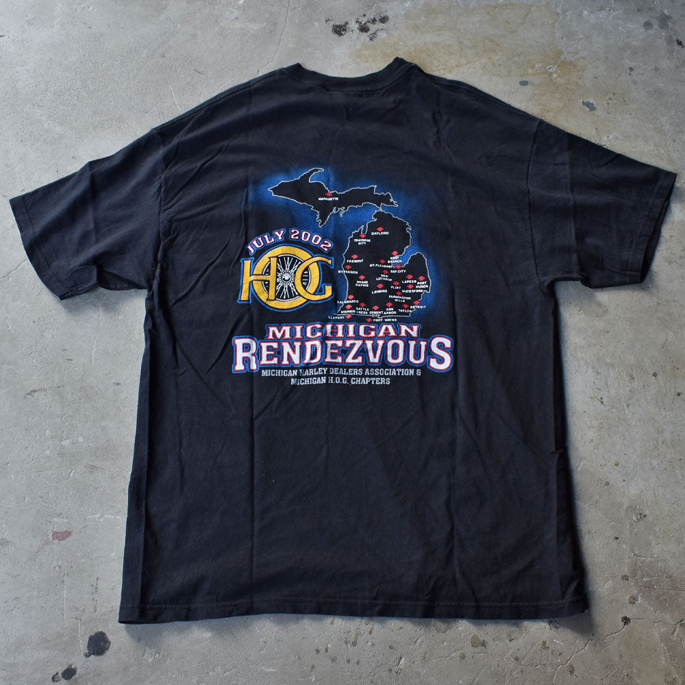 Y2K Harley-Davidson/ハーレーダビッドソン ”19th ANNUAL” Tシャツ USA製 230913