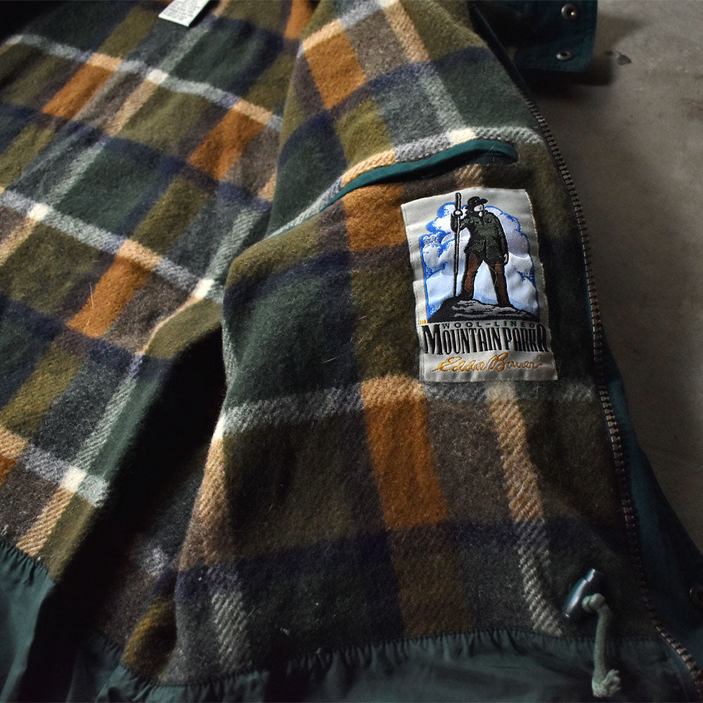 90-00’s Eddie Bauer 中綿入り フード付き マウンテンジャケット 240210