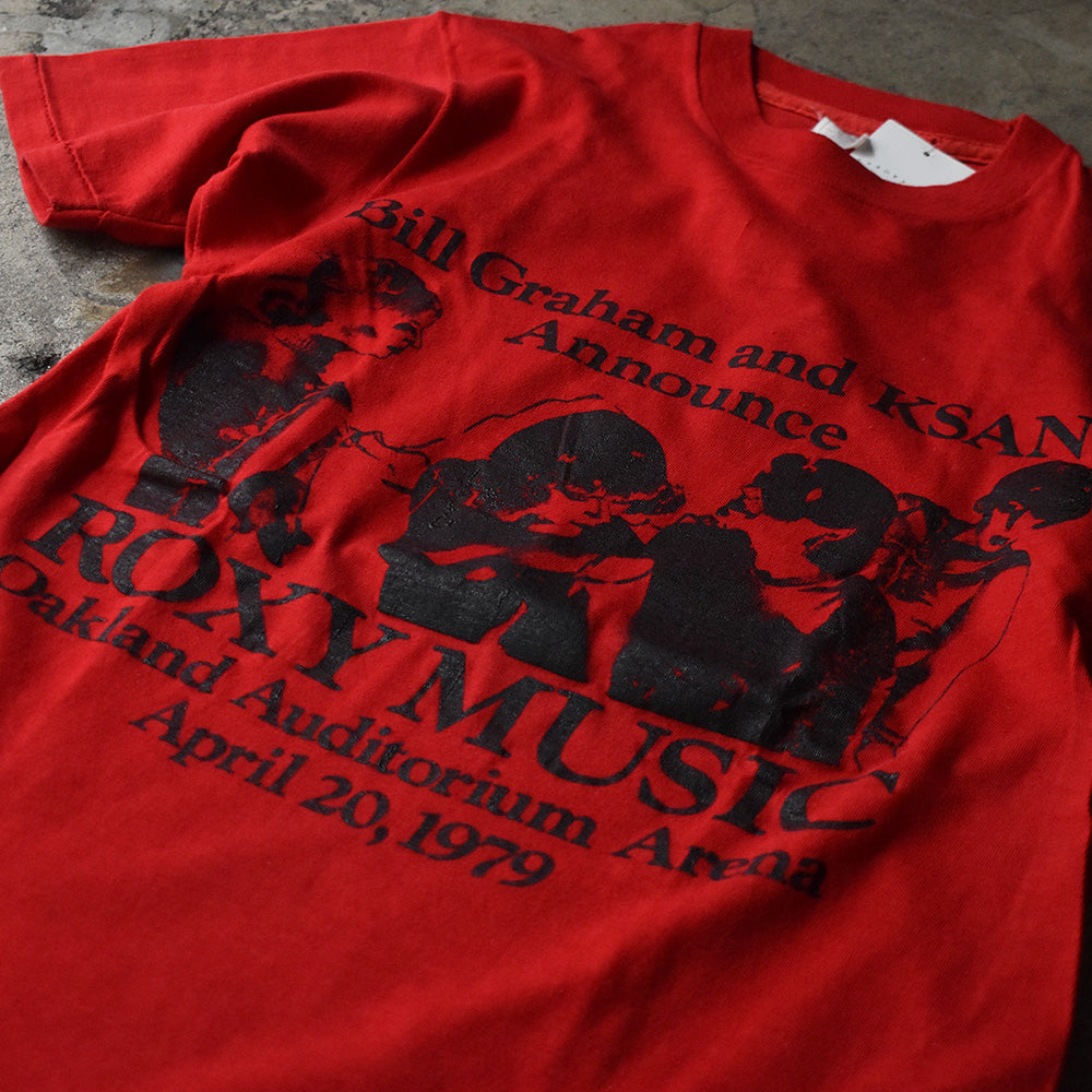 70's Roxy Music/ロキシー・ミュージック "Manifesto" KSAN 95 FM Live Tee 230715H