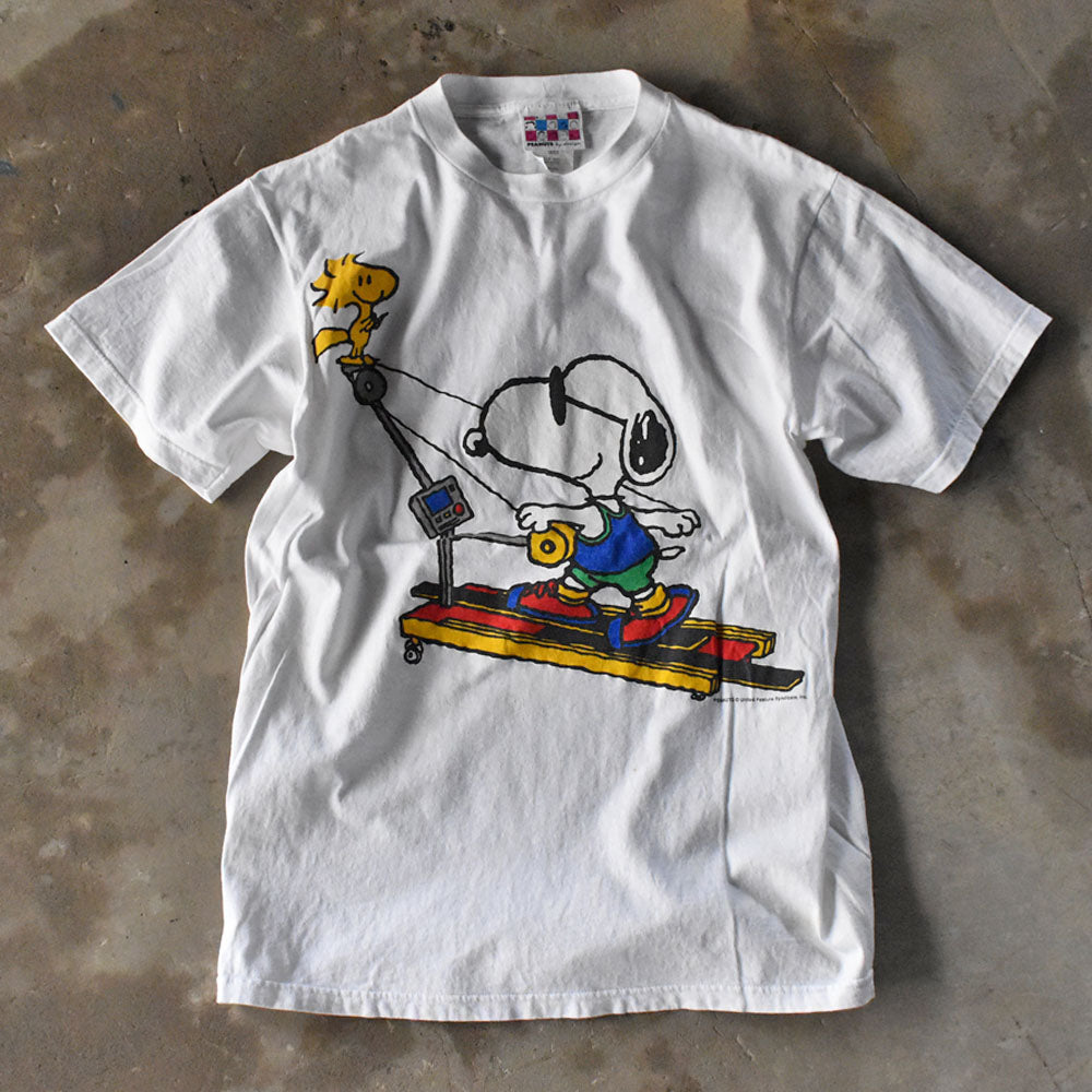 90’s Peanuts “Snoopy & Woodstock” Tシャツ 240324