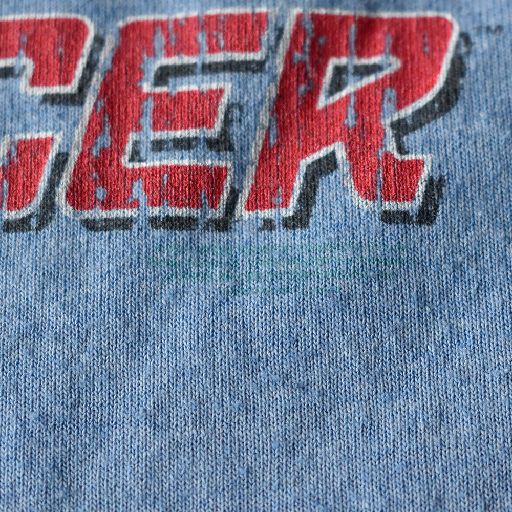 90’s~ Speed Racer “マッハGoGoGo” アニメ リンガーTシャツ! 霜降りブルー 250821H