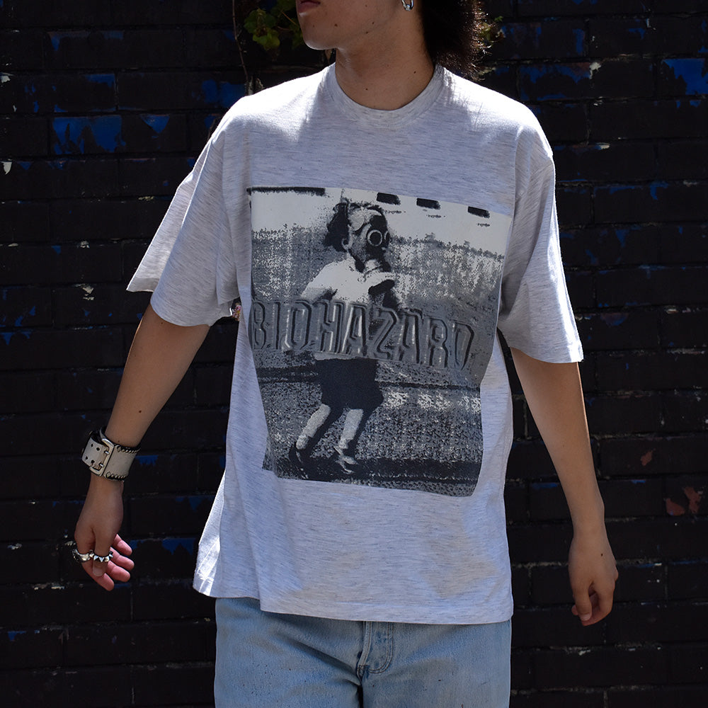 90's Biohazard "State Of The World Address" ロック Tシャツ 230802HYY