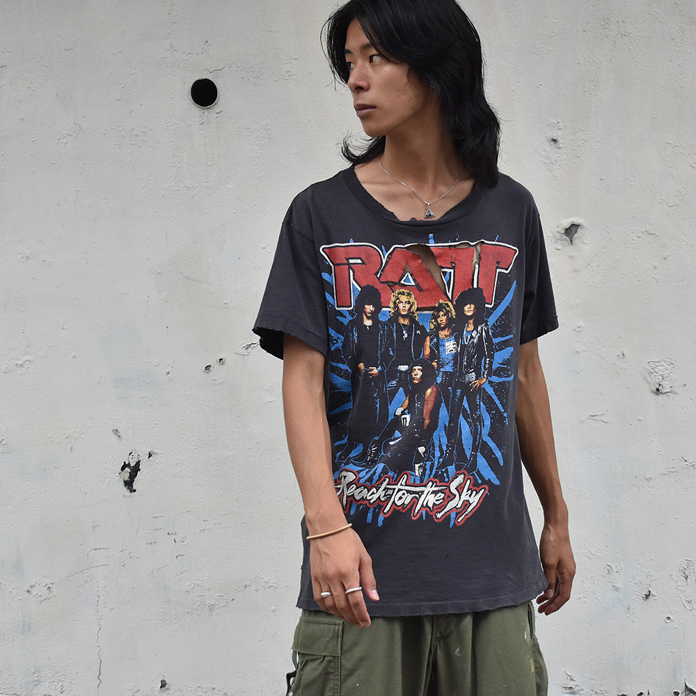 80's Ratt/ラット "Reach for the Sky" World Tour Tee 230720H