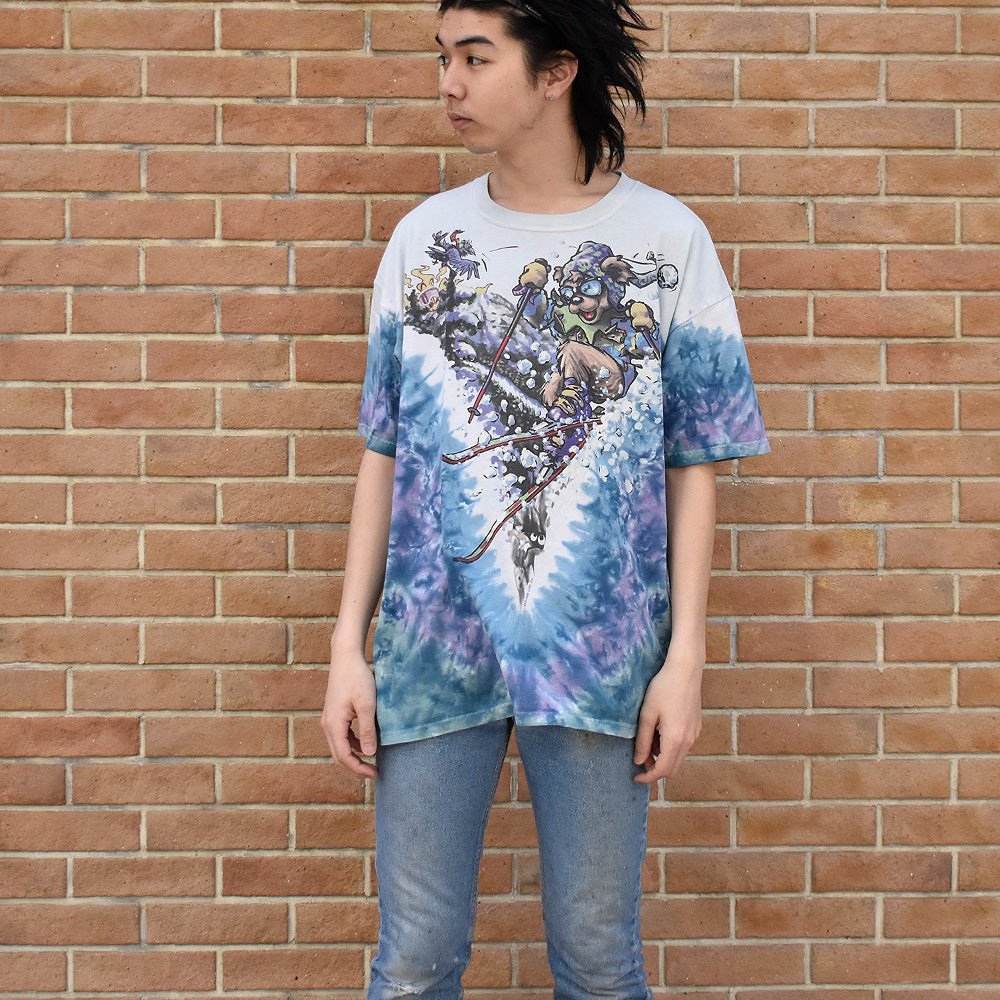90’s LIQUID BLUE Grateful Dead “スキーベア” タイダイTシャツ 250417H