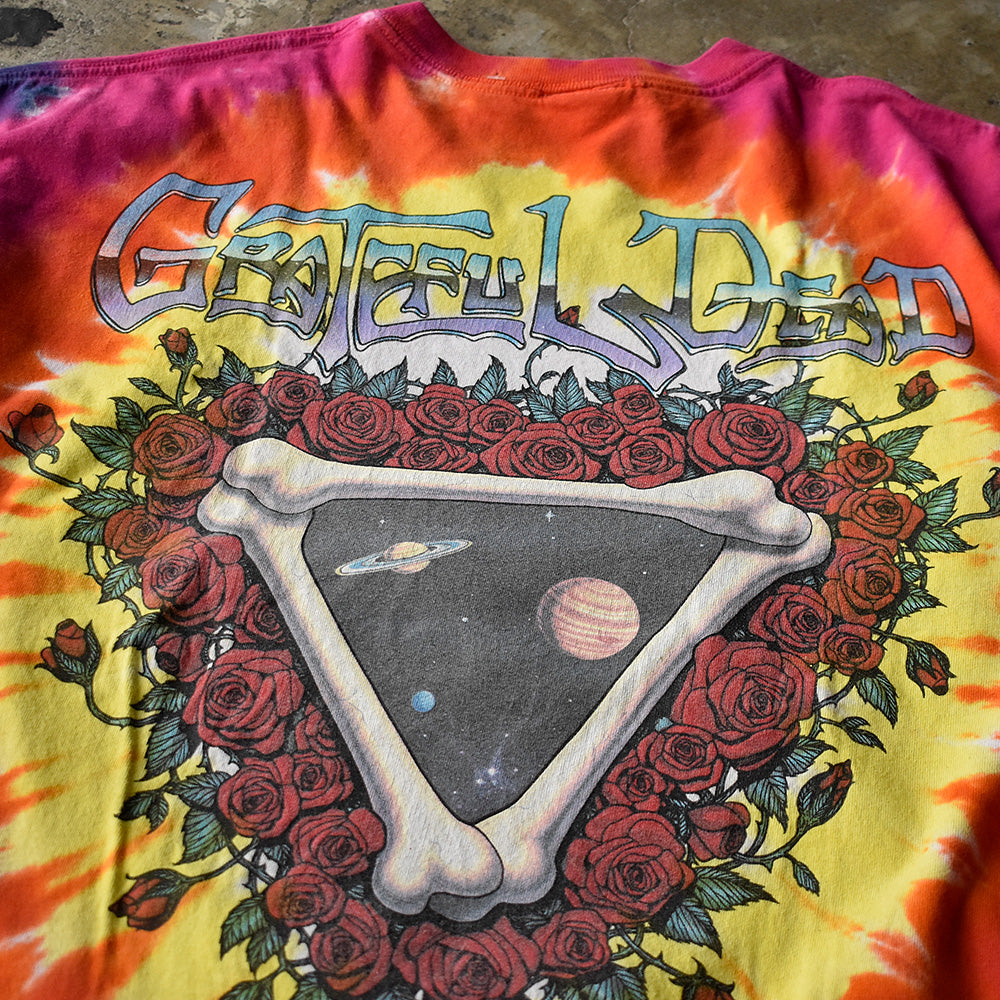 90’s~ LIQUID BLUE Grateful Dead “Space Your Face” タイダイTシャツ 250327H