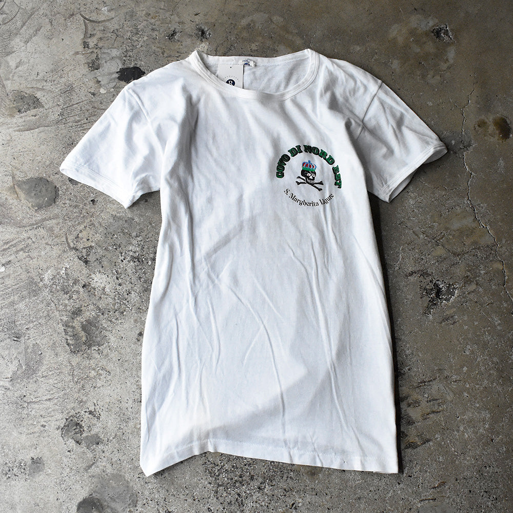 70's “Covo di Nord Est“ ナイトクラブ Tシャツ Italy製 250812H
