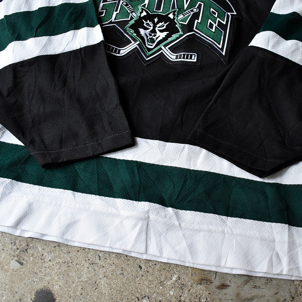 Y2K “COTTAGE GROVE WOLFPACK“ ホッケーシャツ 250708H