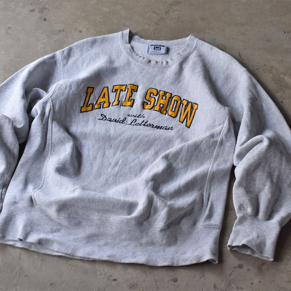 90's Lee “LATE SHOW” リバースタイプ スウェット USA製 240603