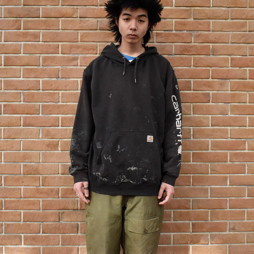 Carhartt ペンキ! プルオーバー パーカー 250210H