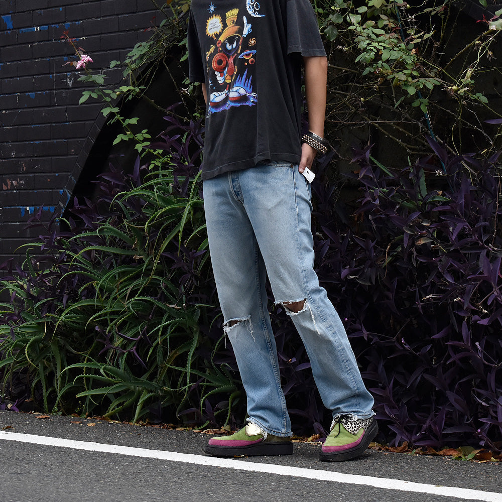 Y2K ダメージ! Levi's/リーバイス 501 デニムパンツ Euro製 230903H