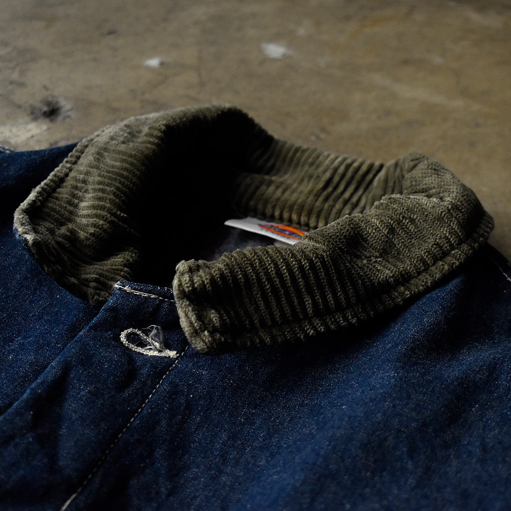 70's~ Dickies デニムカバーオール ブランケットライナー USA製 231128H