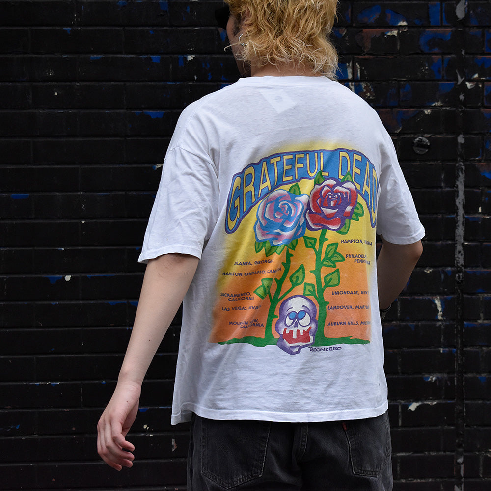 90's Grateful Dead “Spring Tour 1992” Art by REONEGRO Tシャツ 240705H
