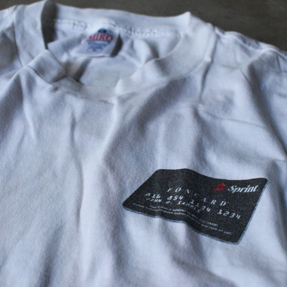 90's “Sprint / FONCARD” 企業 Tシャツ 240501