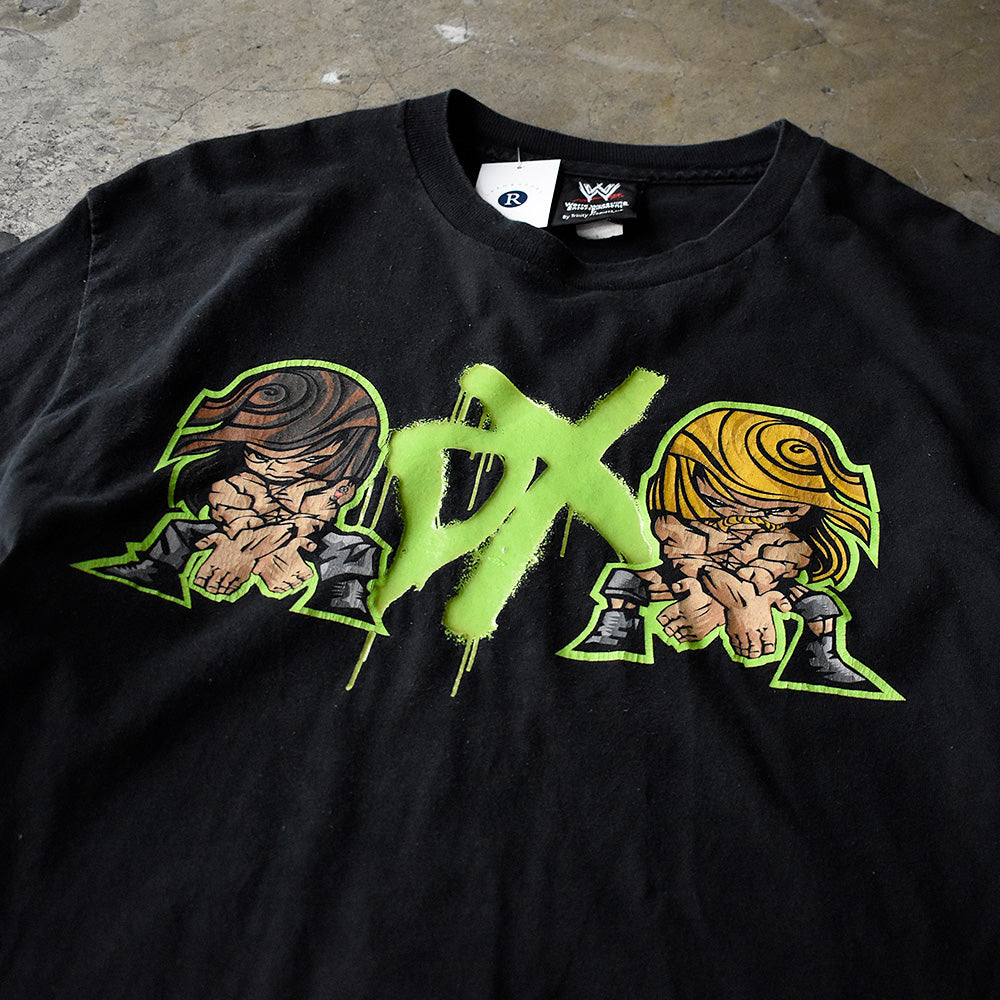 WWE Tシャツ Y2K WWE “D-Generation X“ プロレス Tシャツ 250714H – LABORATORY®
