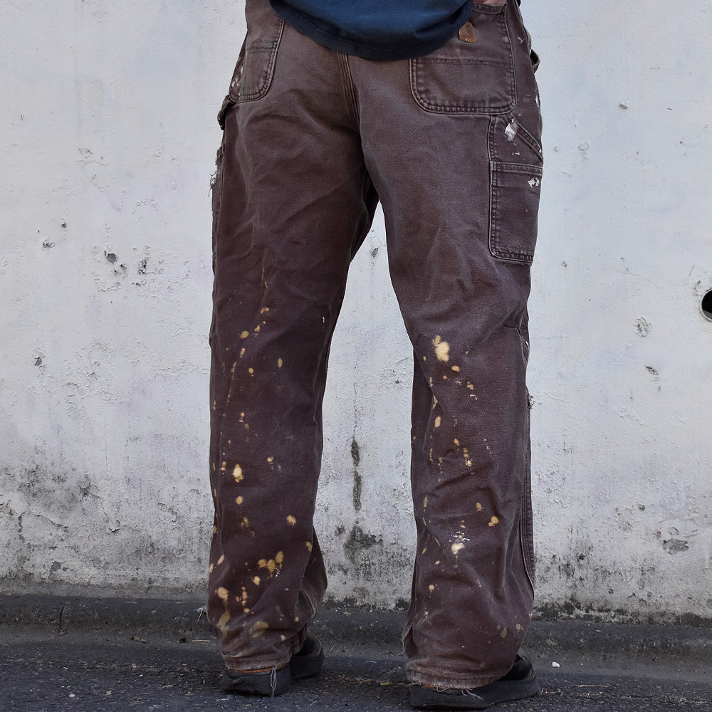 ダメージ!ペンキ! Carhartt グランジ ダックペインターパンツ 240114H