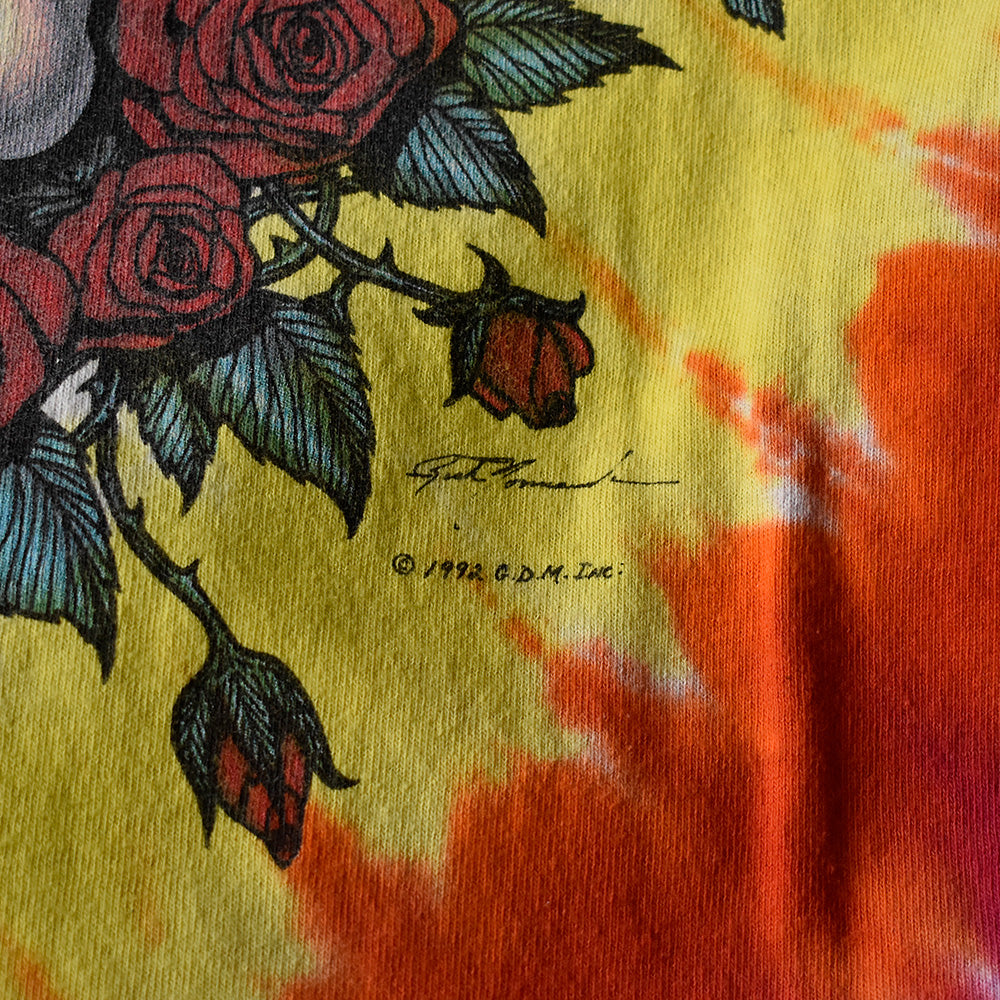 90’s~ LIQUID BLUE Grateful Dead “Space Your Face” タイダイTシャツ 250327H