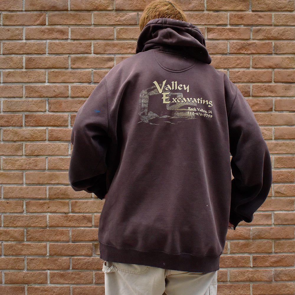 Y2K Carhartt 企業ロゴ入り ペンキ パーカー 250427H