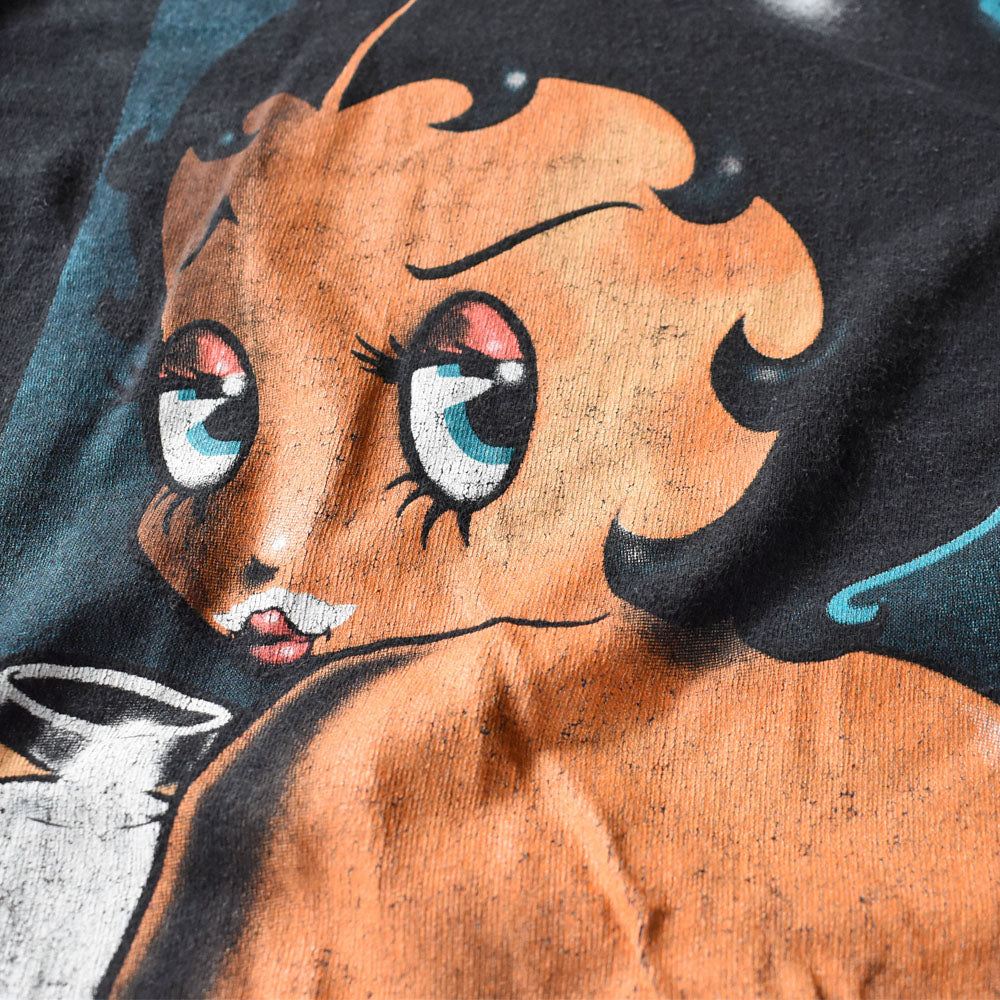 90’s Betty Boop "Got Milk?" パロディ キャラクター Tシャツ 250919H