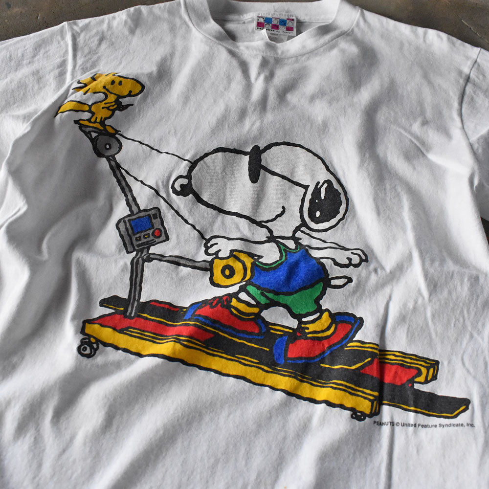 90’s Peanuts “Snoopy & Woodstock” Tシャツ 240324