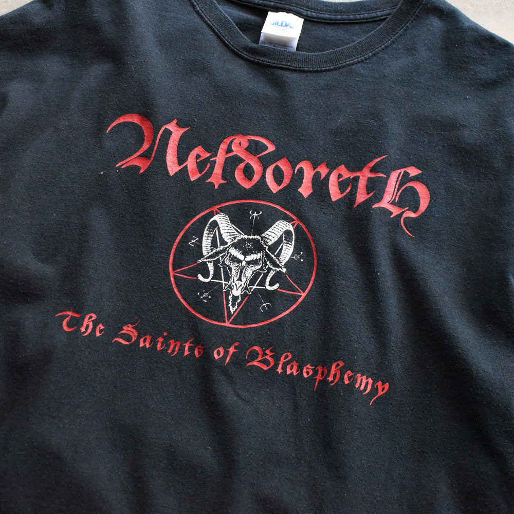“The Saints of Blasphemy 2012 US TOUR” ブラックメタル ロック Tシャツ 250705
