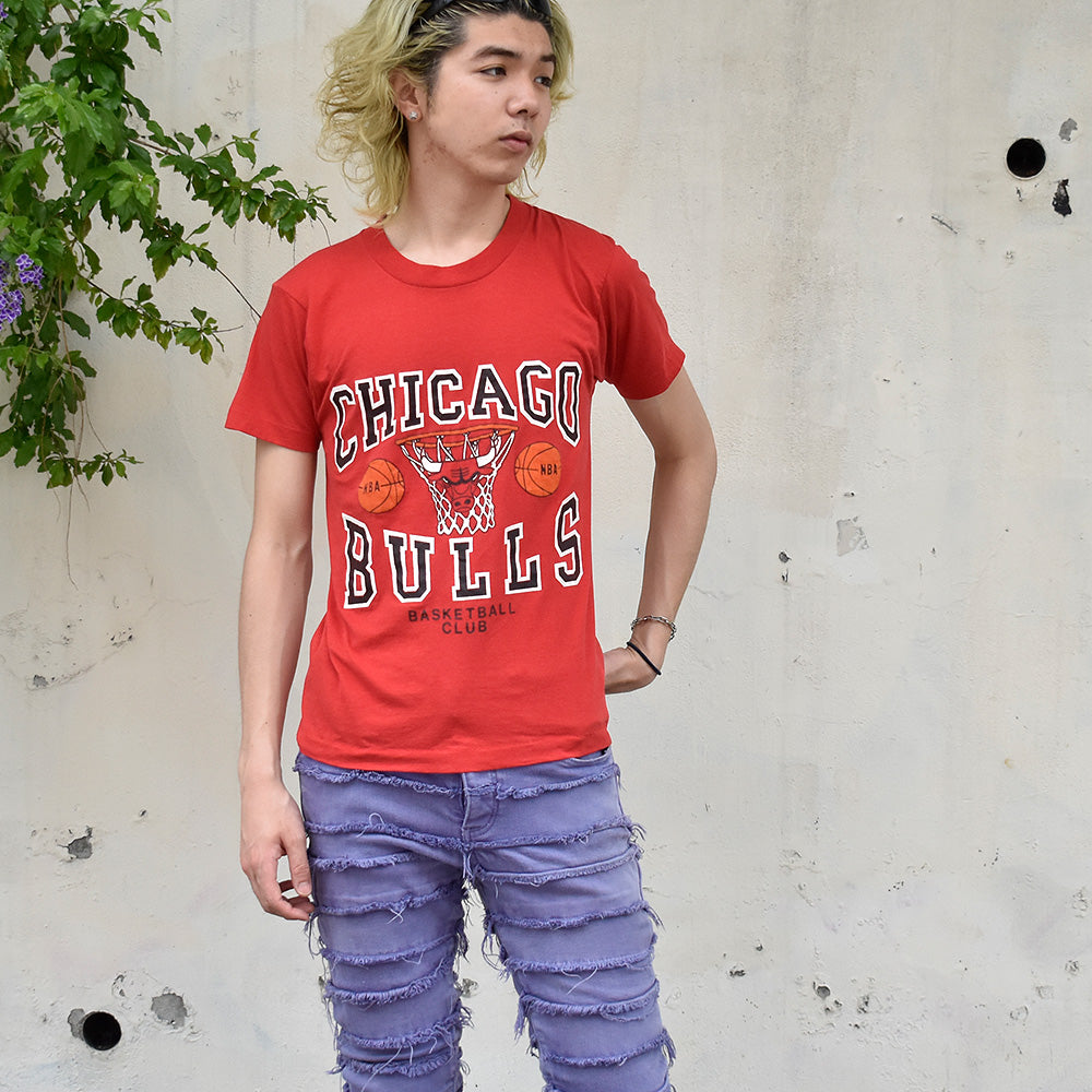 80's NBA “Chicago Bulls” Tシャツ USA製 250617H