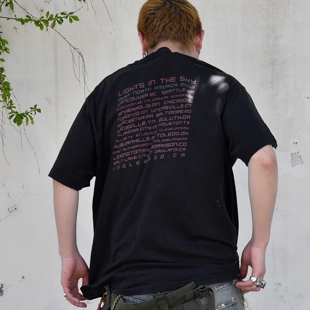 Y2K Nine Inch Nails “Lights in the Sky“ Tour Tシャツ 250505H