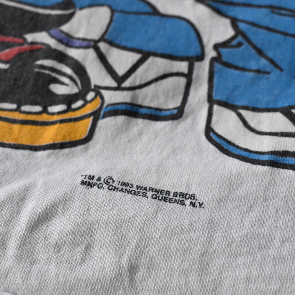 90's Looney Tunes ”TAZ” 両面プリント Tシャツ USA製 240328