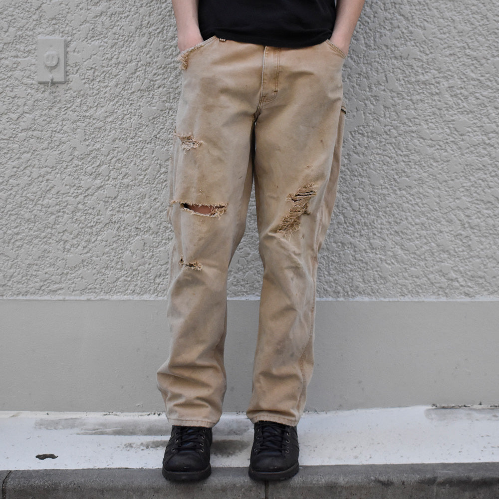 ダメージ! Dickies グランジ! ダックペインターパンツ 250417H