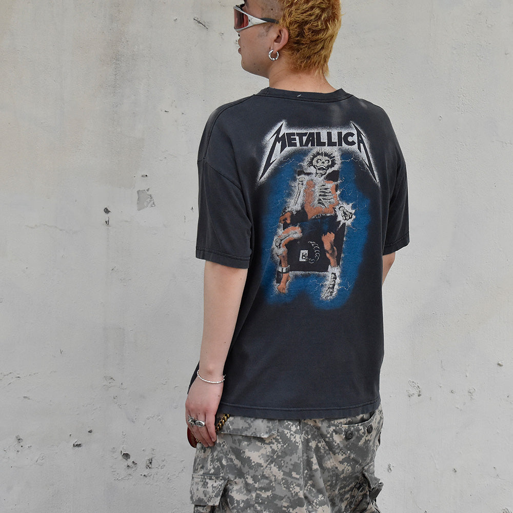 Y2K Metallica “Ride The Lightning“ Tシャツ 250522H