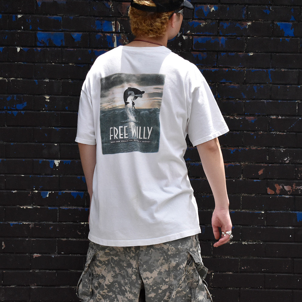 90's “Free Willy“ movie Tシャツ 250605H