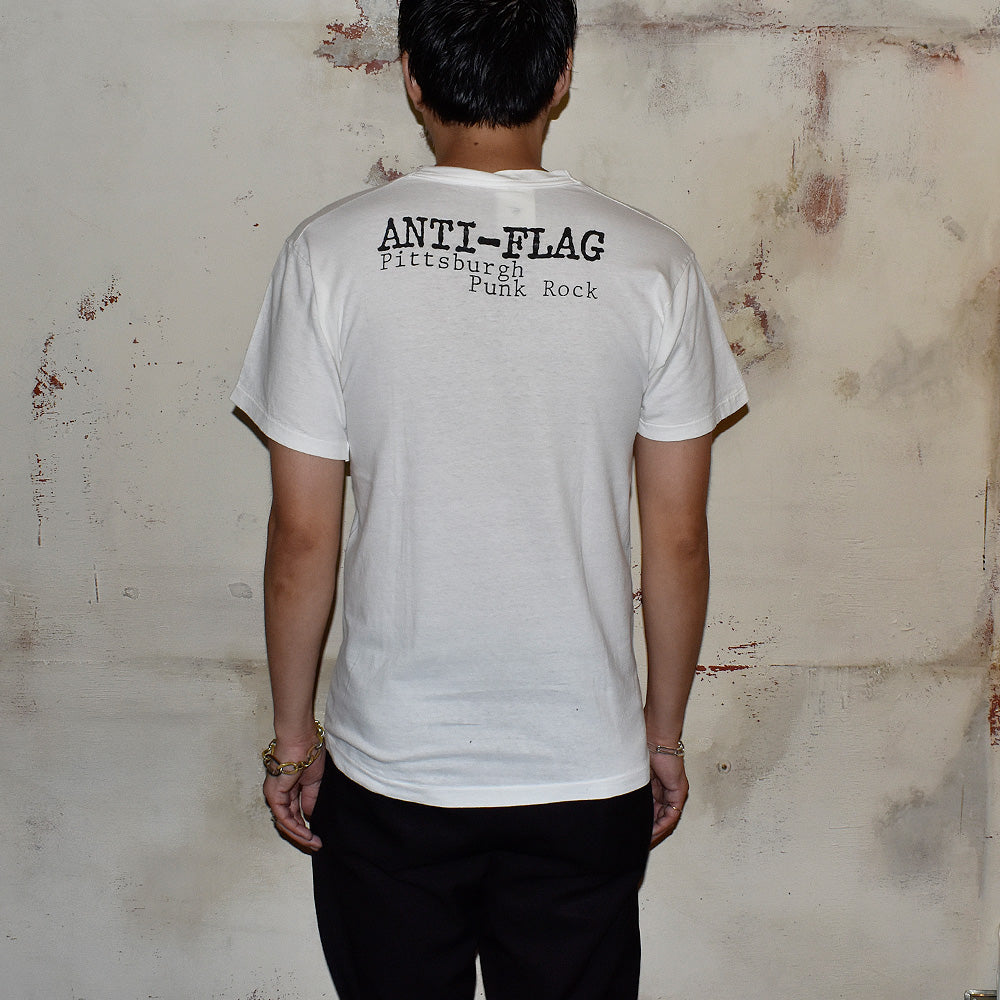 90's Anti-Flag “9 Song Demo“ ロック Tシャツ 250715H