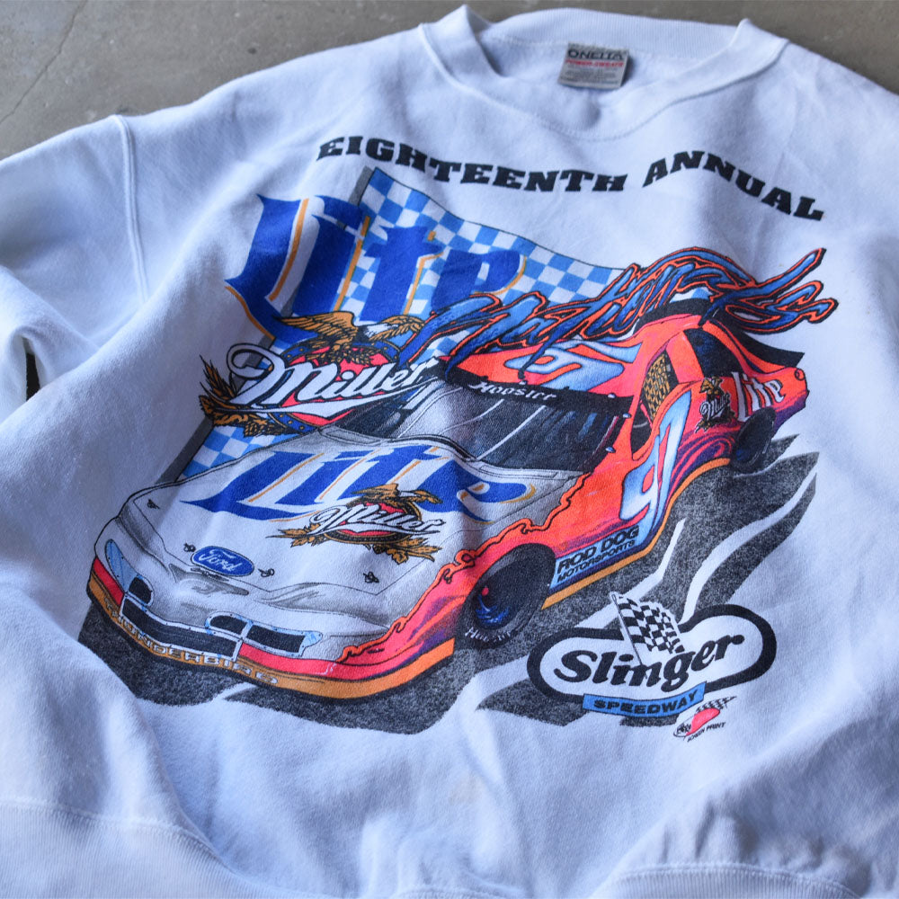 90’s　“Slinger speedway ’97” レーシング スウェット　USA製　230826