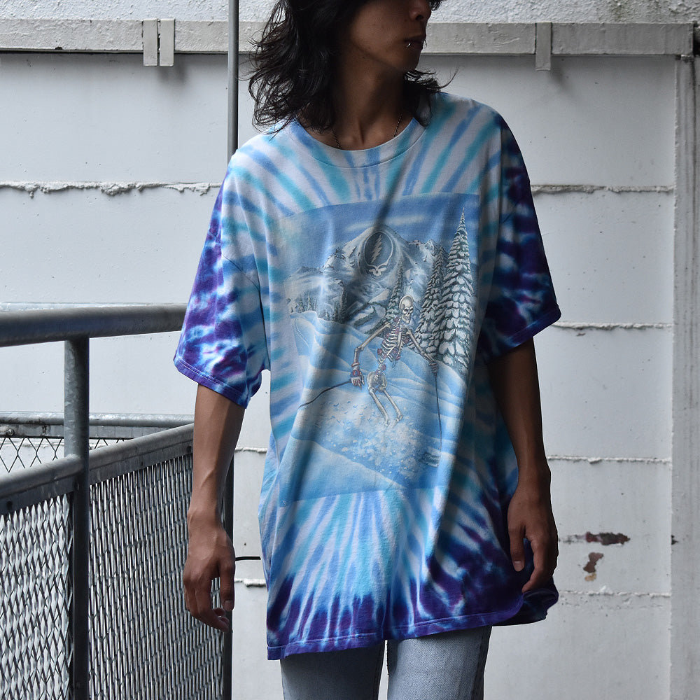 90’s Grateful Dead “skull ski” タイダイTシャツ 230603H