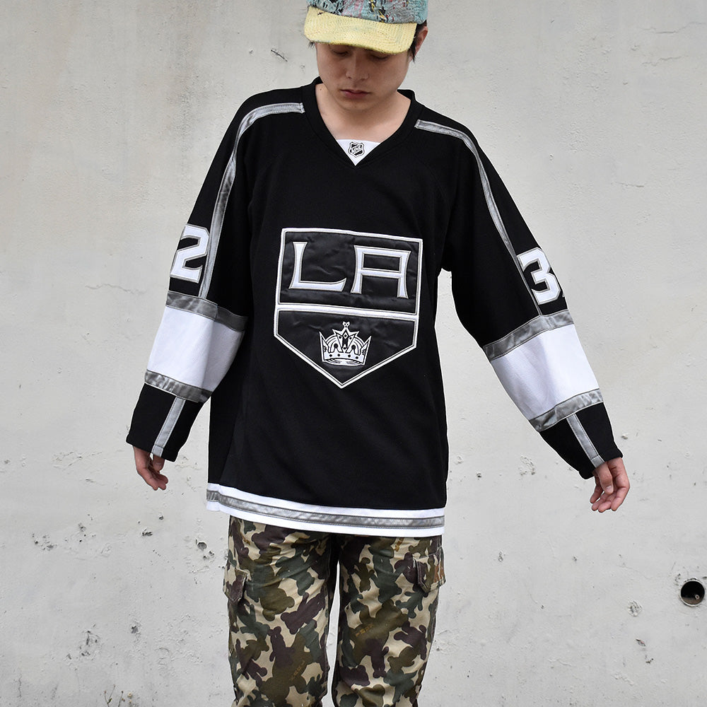 Y2K Reebok NHL “LOS ANGELES KINGS“ ホッケーシャツ 250614H