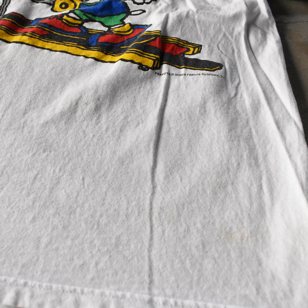 90’s Peanuts “Snoopy & Woodstock” Tシャツ 240324