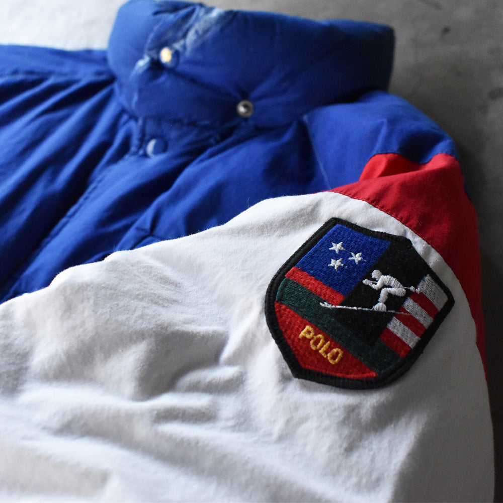 90's Polo Ralph Lauren “SUICIDE SKI” ダウンジャケット 231215