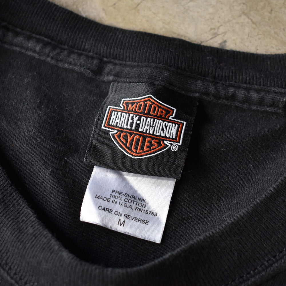 90's Harley-Davidson/ハーレー・ダビッドソン 両面プリント Tシャツ USA製 230718