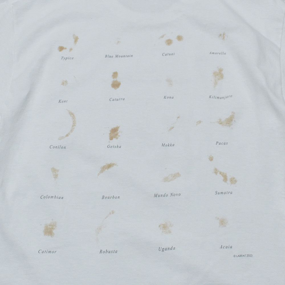 LABRAT "Coffee Stain" Tシャツ LR-2024-08 240601