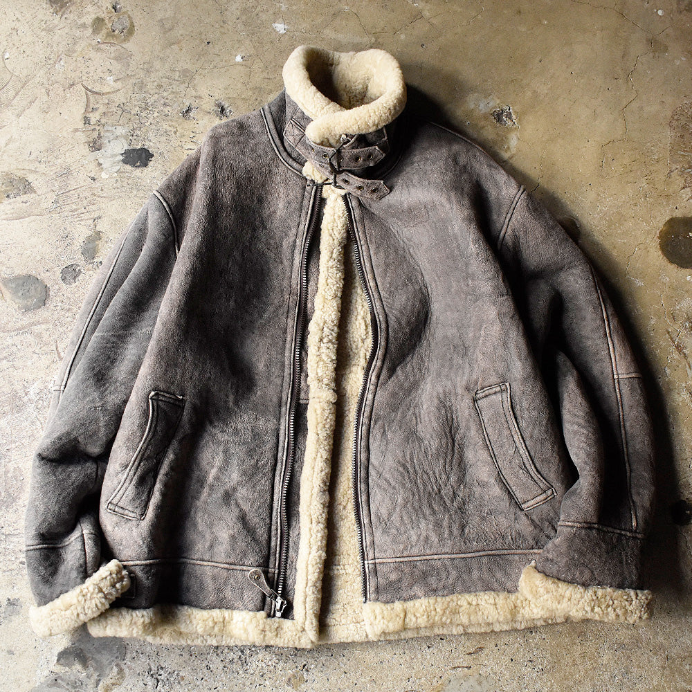 90's MARK SHALE B-3 Type ムートンジャケット 240213H