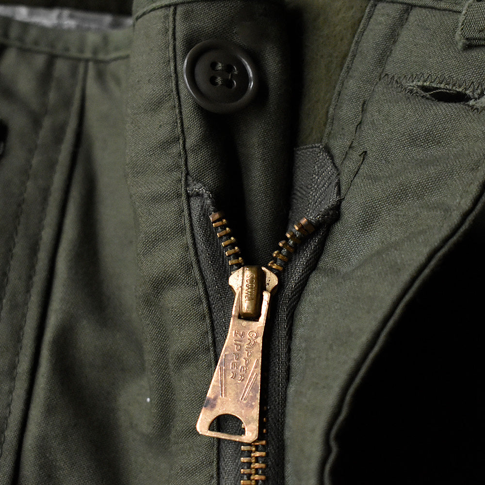 '85 ALPHA INDUSTRIES.INC. "U.S.NAVY"ステンシル! A-2 デッキパンツ 250106H
