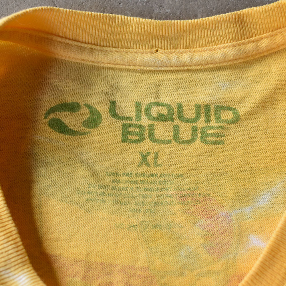 Y2K LIQUID BLUE Grateful Dead デッドベア! タイダイTシャツ 240923