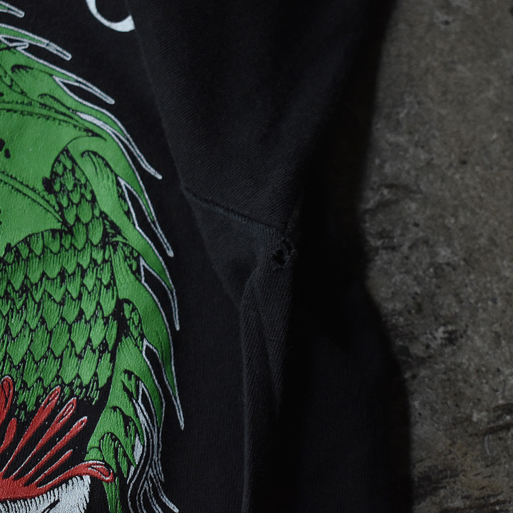 90's "ROCK VENICE TATTOO" TATTOO Art Tee USA製 230629H