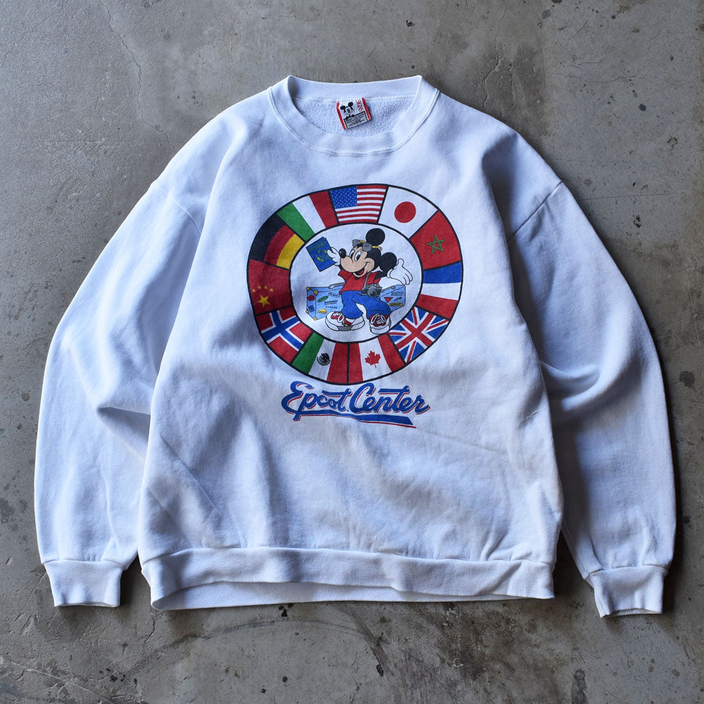 90's Disney/ディズニー ”EPCOT CENTER” スウェット USA製 230504H