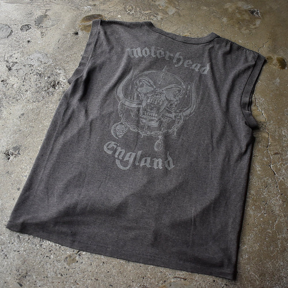 80's Motörhead “Killed By Death” ノースリーブ ロック Tシャツ 250807H
