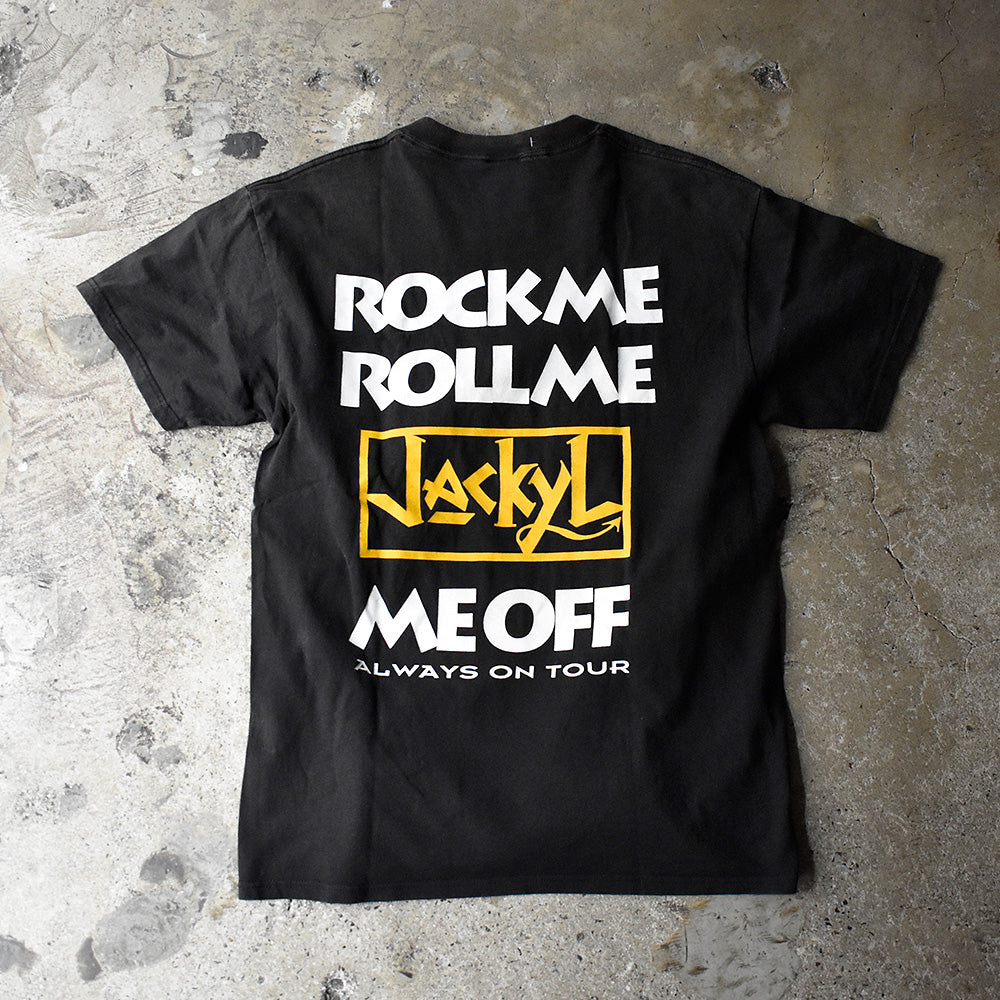 90's JACKYL “ROCK ME ROLL ME ME OFF ALWAYS ON TOUR“ ロック Tシャツ 250715H