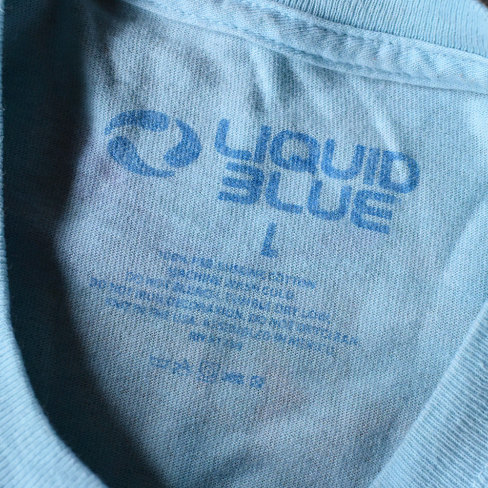 Y2K LIQUID BLUE Grateful Dead デッドベア! タイダイTシャツ 241105
