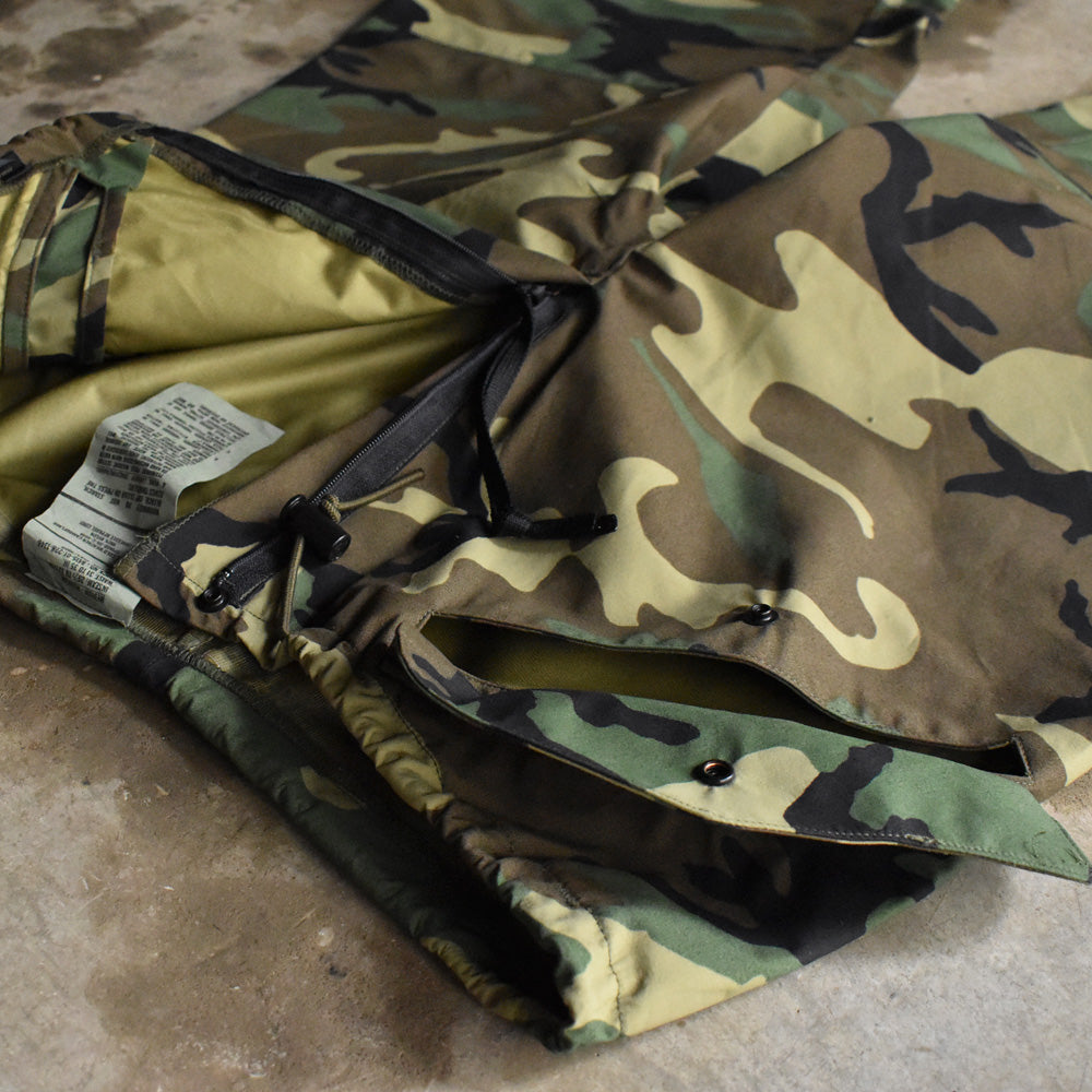 '96 U.S.ARMY ECWCS ウッドランドカモ ゴアテックスパンツ 240403H