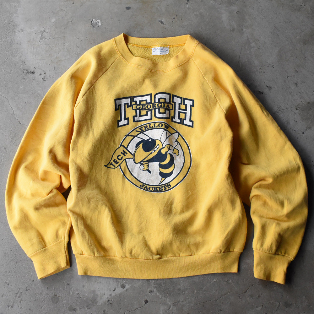 70-80’s College Jogs  BY RAH-RAH SALES “GEORGIA TECH” カレッジ スウェット 250420